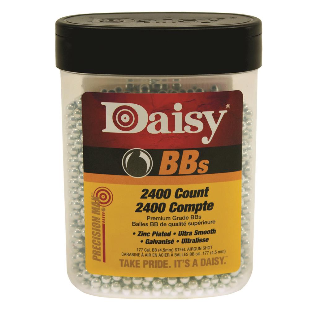 Daisy Premium Grade Ammunition Zinc Plated 4.5 Millimeter Silver