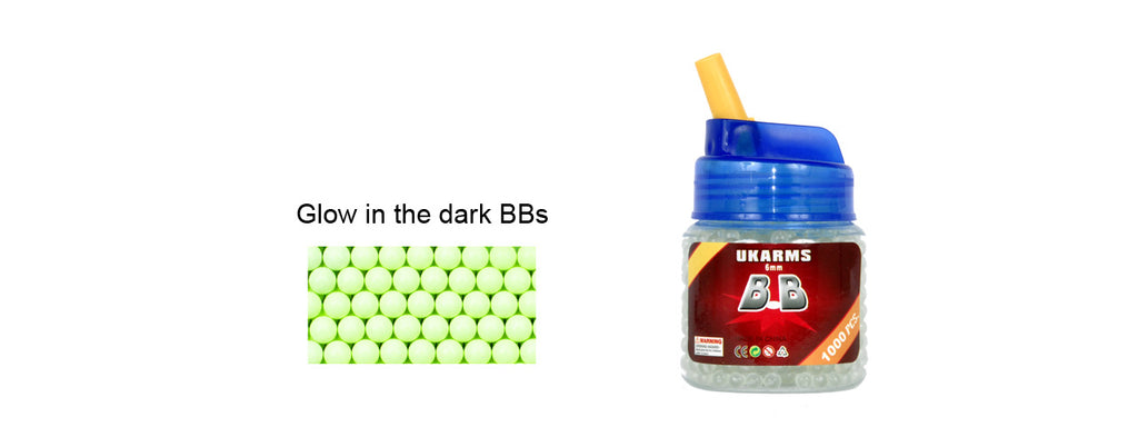 UK Arms 0.12g Airsoft BBs – 2000 Count Bottle – 6mm – Made In UK