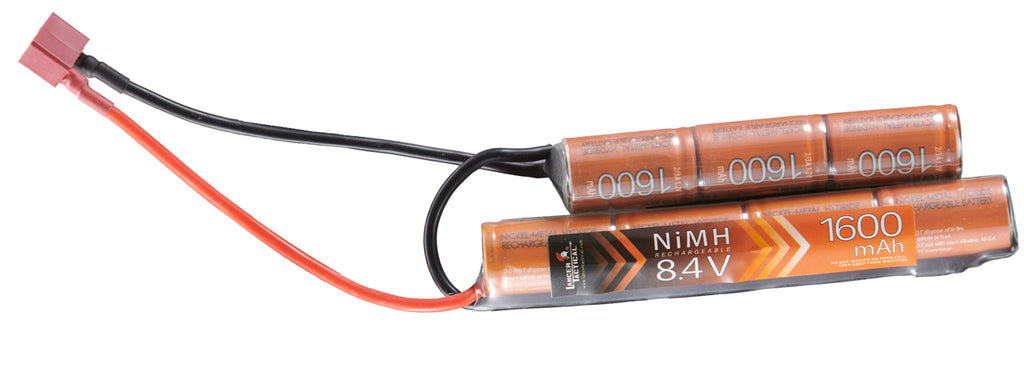 Batteria Nimh 8.4V 1700mAh Per Airsoft, Stick Con Spina Mini Tamiya, Ricaricabile Per Fucili E Pistole