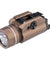 Atlas Custom Works 700 Lumen Rail Mounted Tactical Flashlight - DARK EARTH