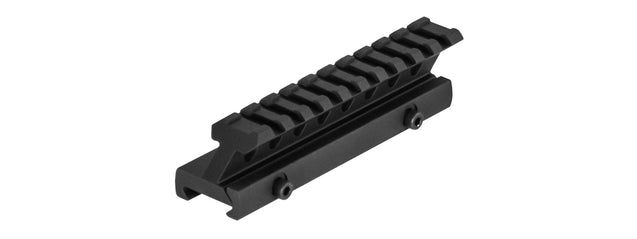 Aim Sports 3/4 High 5" Long Riser Mount (Color: Black)