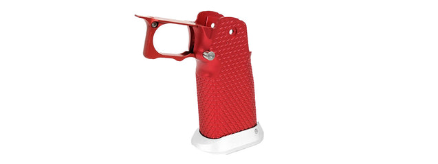 Airsoft Masterpiece Aluminum Grip For HI-CAPA Airsoft Pistols Type 3 (RED)