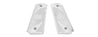 Airsoft Masterpiece Aluminum Airsoft 1911 Type 2 Pistol Grip Plates (SILVER)