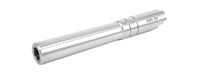 Airsoft Masterpiece .40 S&W Outer Barrel For 5.1 HI-CAPA (SILVER)