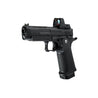 ARCTURUS Vanguard 4.3" Hi-Capa GBB Pistol w/ Optics Ready Slide & ARS-1 Red Dot Combo - (Black)