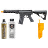 Classic Army URGI MK16 MWS 10" GBBR Gas Blowback Airsoft Rifle - (Black) - STARTER BUNDLE