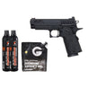 Army Armament R607 Hi-Capa Gas Blowback Airsoft Pistol - Green Gas Combo - (Black)