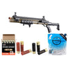 Golden Eagle M8875 3/6-Shot Pump Action CO2 Airsoft Shotgun w/ Flip Up Sights, M-LOK, Picatinny Rail & M4 Buffer Stock - Shell/CO2 Combo - (Tan)