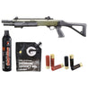 Fabarm 33" Compact Gas Pump Shotgun Replica - Green Gas/Shell Combo - (OD Green)