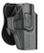 Cytac R-Defender Hard Shell Holster For Glock [G19, G23, G21] - Black