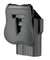 Cytac Gen 4 Hard Shell Adjustable Holster for Glock 17 Series Pistols (Color: Black)