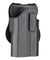 Cytac Gen 4 Hard Shell Adjustable Holster for Glock 17 Series Pistols (Color: Black)