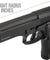 Double Bell M9 Metal Body Airsoft Spring Pistol (Black)