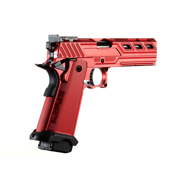 Custom Tokyo Marui "Red Comet" Hi-Capa 5.1 GBB Airsoft Pistol - (Red/Black)