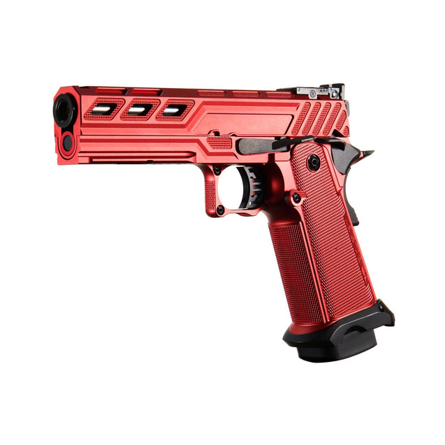 Custom Tokyo Marui "Red Comet" Hi-Capa 5.1 GBB Airsoft Pistol - (Red/Black)