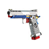 Custom Tokyo Marui "White Devil" Hi-Capa 5.1 GBB Airsoft Pistol - (Silver/Blue/Red/Gold)