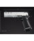 Dr. Gearbox Custom Tokyo Marui Monochrome "ZERO" 5.1 Hi-Capa GBB Pistol - (Silver/Black)