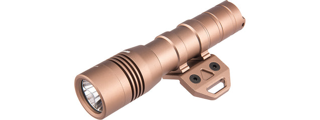 Opsmen FAST 502R WeaponLight 800-Lumen Flashlight for M-LOK (TAN) Airsoft Gun