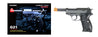 Airsoft Gun UK Arms G21 Airsoft Metal Spring Pistol - BLACK