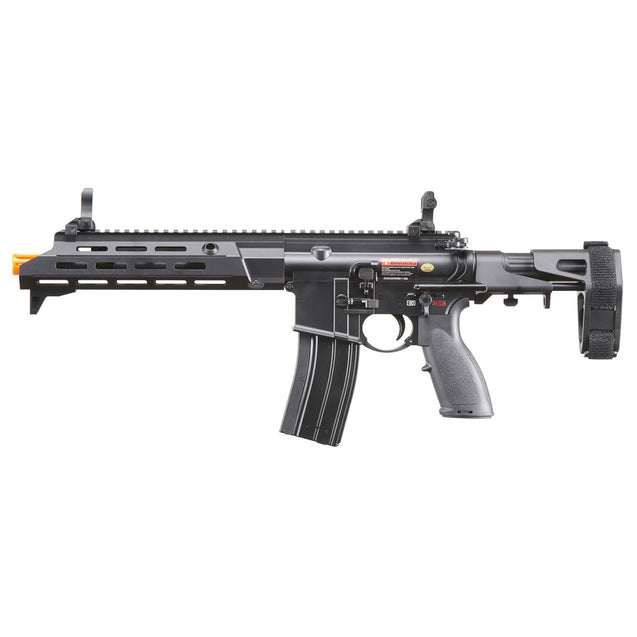 Golden Eagle GBBR Airsoft Rifle w/ 11" M LOK Handguard - (Black) - MOCK SUPPRESSOR