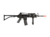 ICS Airsoft M4 AEG W/ Ras Tactical Folding Stock - Black