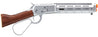 A&K M1873 "Mares Leg" Lever Action Airsoft Green Gas Rifle w/ M-LOK Rail (Color: Silver)