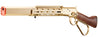 A&K M1873 "Mares Leg" Lever Action Airsoft Green Gas Rifle w/ M-LOK Rail and Suppressor (Color: Gold)