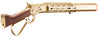 A&K M1873 "Mares Leg" Lever Action Airsoft Green Gas Rifle w/ M-LOK Rail and Suppressor (Color: Gold)
