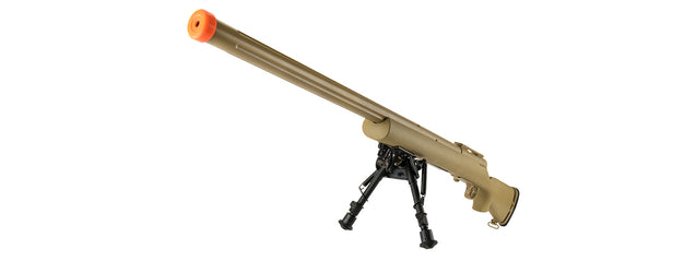 ECHO 1 M28 Bolt Action Sniper Rifle W/ Bipod (TAN)