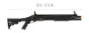 JAG Arms Scattergun SP Airsoft Gas Shotgun - Extended Tube (Black)