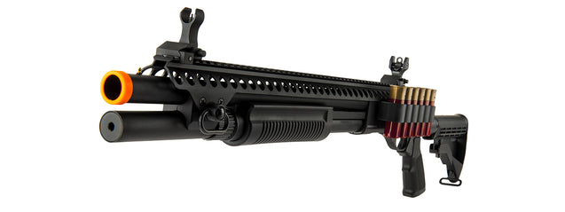 JAG Arms Scattergun SP Airsoft Gas Shotgun - Extended Tube (Black)