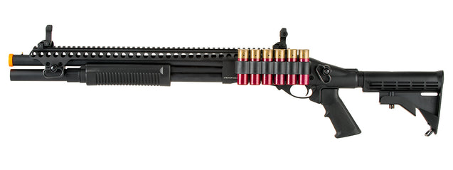JAG Arms Scattergun SP Airsoft Gas Shotgun - Extended Tube (Black)