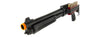 JAG Arms Scattergun TSS Airsoft Gas Shotgun W/ Side Saddle (Black)