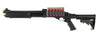 JAG Arms Scattergun TSS Airsoft Gas Shotgun W/ Side Saddle (Black)