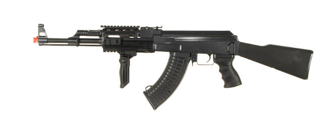 Airsoft AEG Rifle JG Tactical RIS Full Metal Gearbox BLACK