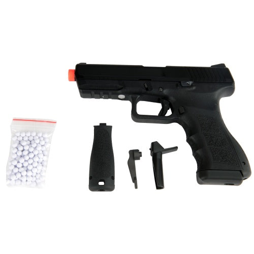 Kwa Full Size Atp-Le Airsoft Gas Blowback Pistol (Color: Black)