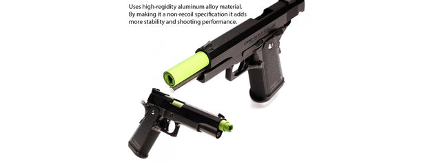 Laylax Hi-Capa 5.1 ZSRT Non-Recoiling 2-Way Outer Barrel (Color: ZSRT Zombie Green)