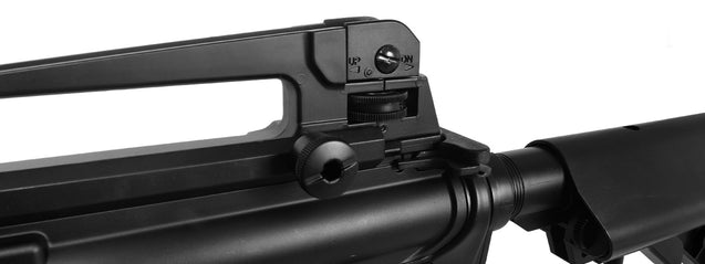 Lancer Tactical Polymer  M4 RIS LT-04T 395 FPS AEG Electric Airsoft Rifle Black