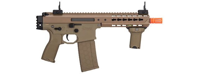 Airsoft Gun Metal Rifle LT-200TCL WARLORD 8" INCH TYPE C METAL AEG AIRSOFT SMG LOW FPS DARK EARTH
