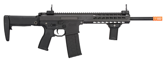 Airsoft Gun Metal Rifle LT-201BA WARLORD 10.5" AEG TYPE A CARBINE AIRSOFT RIFLE BLACK