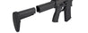 Airsoft Gun Metal Rifle LT-201BA WARLORD 10.5" AEG TYPE A CARBINE AIRSOFT RIFLE BLACK