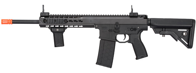 Airsoft Gun Metal Rifle LT-201BB WARLORD 10.5" AEG TYPE B CARBINE AIRSOFT RIFLE BLACK