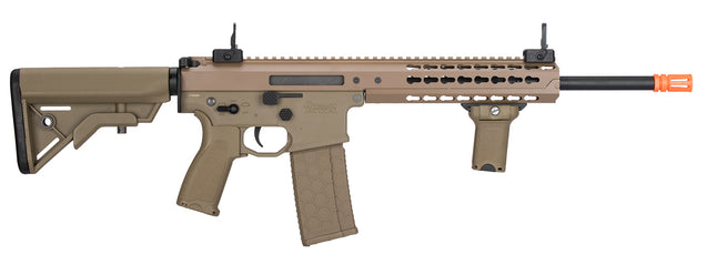 Airsoft Gun Metal Rifle LT-201TBL WARLORD 10.5" AEG TYPE B CARBINE AIRSOFT RIFLE, LOW FPS DARK EARTH
