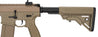 Airsoft Gun Metal Rifle LT-201TBL WARLORD 10.5" AEG TYPE B CARBINE AIRSOFT RIFLE, LOW FPS DARK EARTH