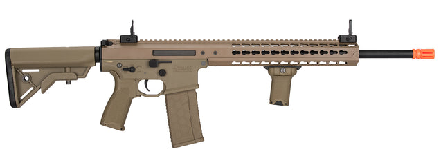 Airsoft Gun Metal Rifle LT-202TB WARLORD 18" AEG TYPE B DMR AIRSOFT RIFLE (DARK EARTH)