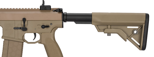 Airsoft Gun Metal Rifle LT-202TB WARLORD 18" AEG TYPE B DMR AIRSOFT RIFLE (DARK EARTH)