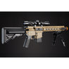 Lancer Tactical Gen 2 Hellion M-LOK 10" M4 AEG w/ Ambidextrous NSR Receiver & NSR Stock - TAN