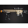 Lancer Tactical Gen 2 Hellion M-LOK 10" M4 AEG w/ Ambidextrous NSR Receiver & NSR Stock - TAN