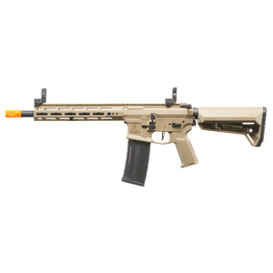 Lancer Tactical Gen 2 Hellion M-LOK 10" M4 AEG w/ Ambidextrous NSR Receiver & NSR Stock - TAN