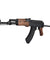 Lancer Tactical AK47 Airsoft AEG Rifle w/ Folding Stock - (Black / Faux Wood)